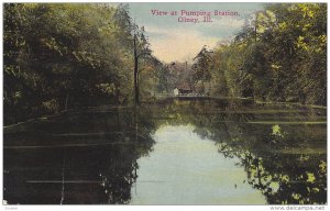 View at Pumping Station, Olney, Illinois, PU-1915