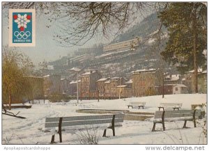 France Grenoble Parc de Ille Verte et Batiments Universitaires de Rabot 1968