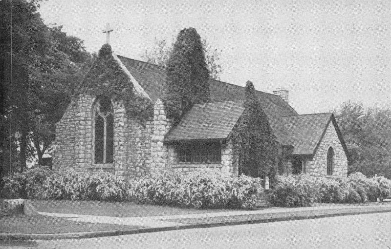 EXCELSIOR SPRINGS, MO Missouri  CHURCH OF SAINT LUKE~Beloved Physician Postcard