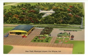 IN - Fort Wayne. Baer Field, Municipal Airport circa 1938