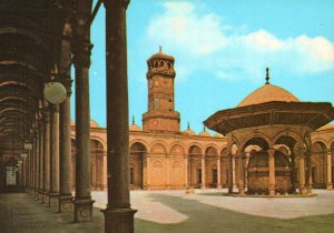 Courtyard of Mohammed Aly Mosque,Cairo,Egypt