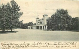 Chicago Illinois Washington Park Refectory Teich undivided 1905 Postcard 12688