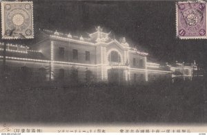 Japan , 1908 ; Building at night