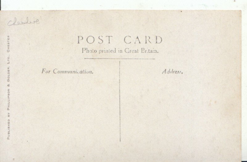 Cheshire Postcard - God's Providence House - Chester - Ref 13152A