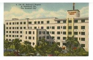 FL - St. Petersburg. St. Anthony's Hospital ca 1950