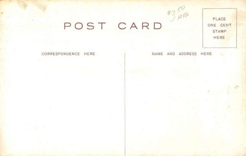 Winthrop Maine Piney Heights Inn Street View Antique Postcard K78396