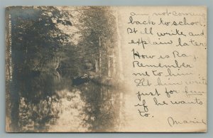 BRIDGETON NJ RACEWAY CITY PARK ANTIQUE REAL PHOTO POSTCARD RPPC