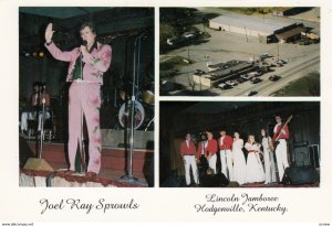 HODGENVILLE, Kentucky, 1950-60s; Joel Ray Sprowls at Lincoln Jamboree