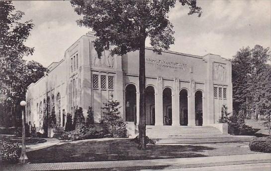 New York Chautaugua Norton Memorial Hall On Lake Chautauqua Albertype