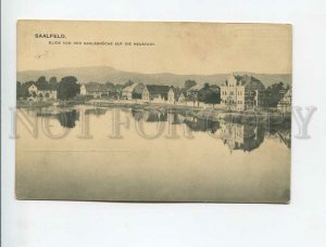 3172302 GERMANY SAALFELD view Vintage postcard