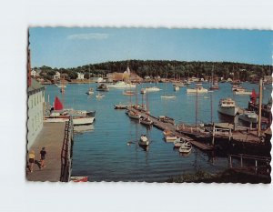 Postcard Along The Maine Coast, Boothbay Harbor, Maine