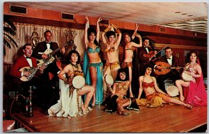 Washington District Of Columbia DC, Oriental Night Club Singer & Dancer Postcard