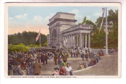 Municipal Band Stand, San Francisco, California