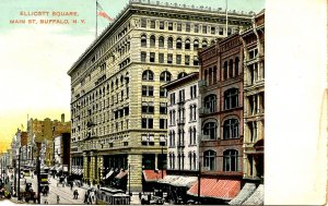 NY - Buffalo. Ellicott Square, Main Street