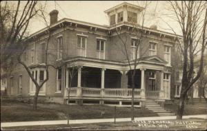 Berlin WI Yates Memorial Hospital c1910 Real Photo Postcard