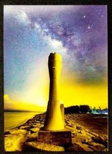 [AG] P224 Malaysia Kelantan Kota Bharu Senok Lighthouse Building (postcard) *New