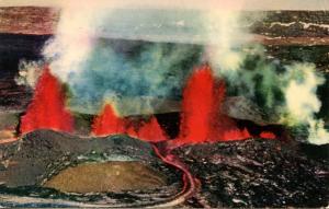 HI - Mauna Loa Volcano Eruption, 1950