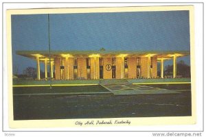 Exterior, City Hall, Paducah, Kentucky,  40-60s