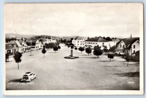 Osterbymo Ostergotland Sweden Postcard Osterbymo Square 1949 RPPC Photo