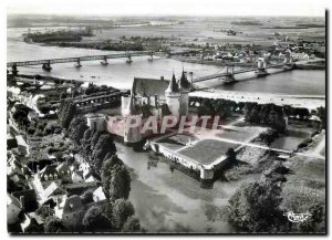 Modern Postcard Sully sur Loire Loiret Le Chateau and the Loire