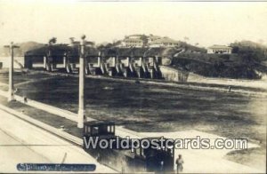 Real Photo Spillway Miraflores Locks Panama Unused 