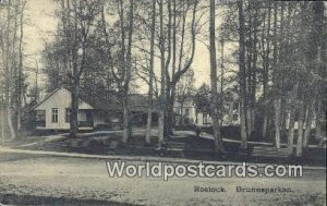 Rostock Brunnsparken Swizerland 1916 