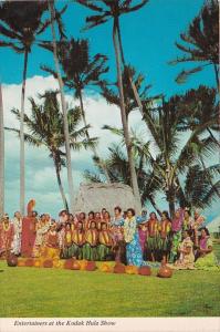 Hawaii Honolulu Entertainers At The Kodak Hula Show