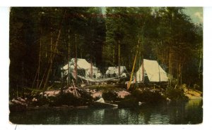 DE - Wilmington. The Brandywine Scene, Camping ca 1912
