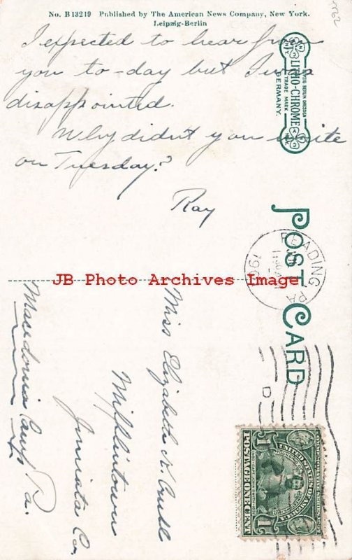 PA, Bangor, Pennsylvania, Quarry & Slate Mill Mining Scene, 1907 PM 