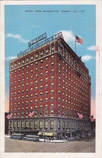 Hotel Pere Marquette Peoria Illinois 1943