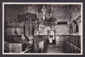 CZECHIA, Vintage postcard, Judaica, Prague, the Old-New-Synagogue