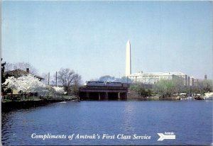 Trains Amtrak Crosses The Potomac River
