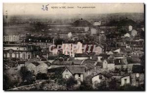 Noisy le Sec Old Postcard Panoramic view