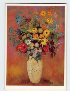 Postcard Vase of Flowers, The Museum of Modern Art, New York City, New York