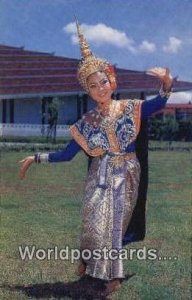 Thai Classical Dance Thailand Unused 