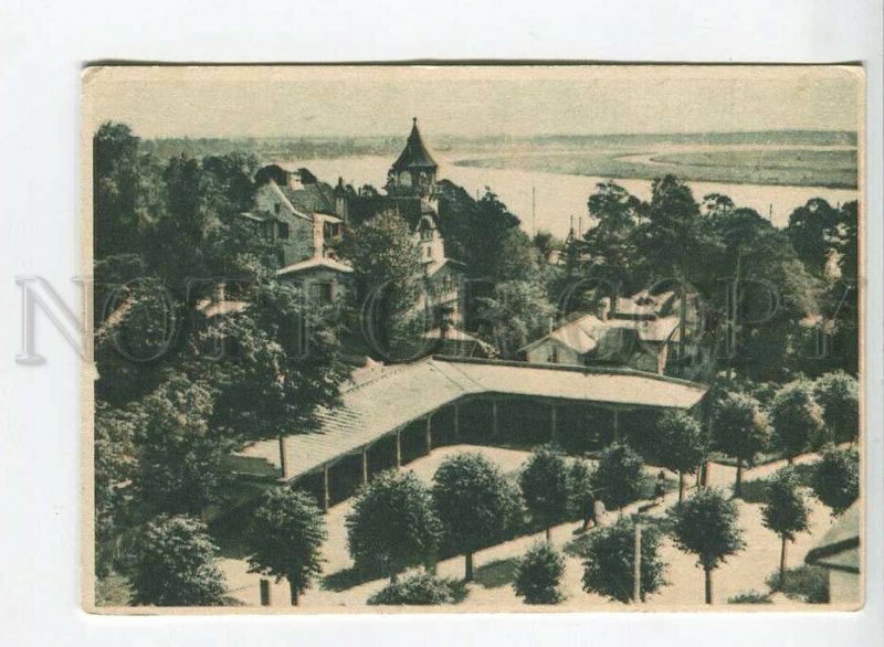 438298 LATVIA Riga seaside Majori river Lielupe Vintage postcard