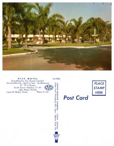 Ritz Motel, Lake Wales, Florida 7767