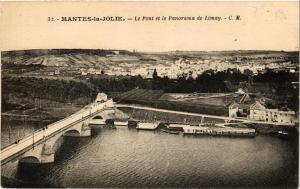 CPA MANTES-la-JOLIE Le Pont et le Panorama de LIMAY (617929)