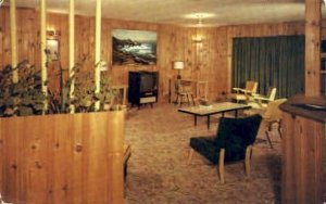 TV Lounge & Lobby, Sleepytown Motel  - Wells, Maine ME  