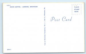 State Capitol - Lansing MICHIGAN Postcard