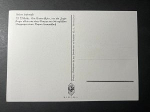 Mint 1940 Germany W Willrich Postcard WWII DDA Unfere Luftwaffe Pilot