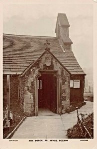 BUXTON DERBYSHIRE ENGLAND~THE PORCH-ST ANNES~ PHOTO POSTCARD