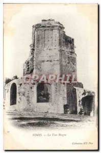 Postcard Old Nimes La Tour Magne