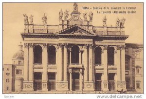 Roma, Basilica di S. Giovanni in Laterano, La Facciata,  Italy, 00-10s