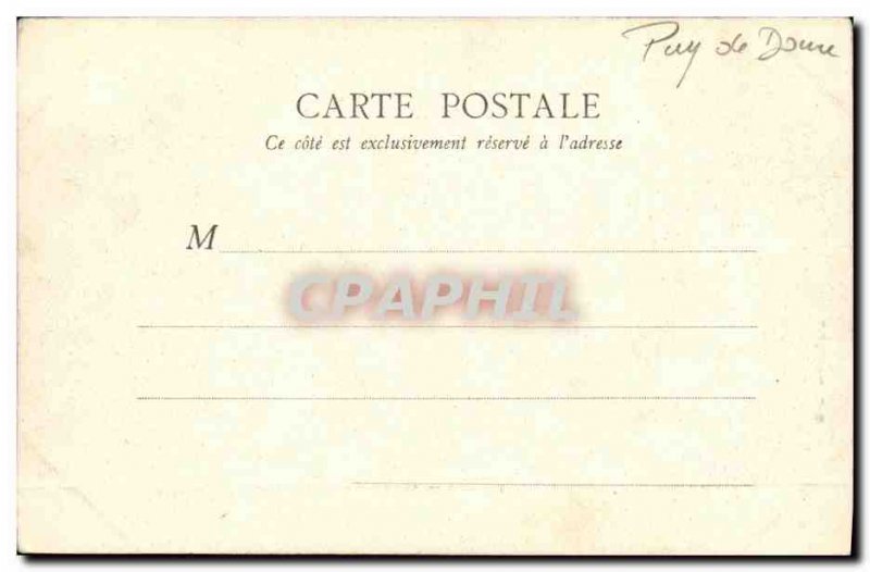 Old Postcard Thiers General view