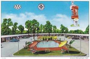 NEW ORLEANS, Louisiana, 1940-1960s; Cedar Park Hotel Court, Inc., Swimming Pool