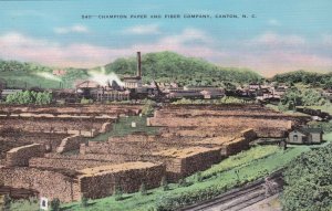 North Carolina Canton Champion Paper & Fiber Company Paper Mill sk2465