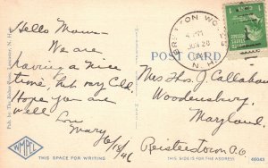 Vintage Postcard 1930's Mount Washington Bretton Woods White Mountains NH