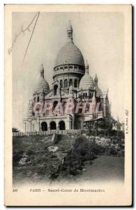 Paris - 18 - The Sacred Heart - Montmartre - Old Postcard