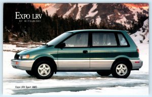 Advertising MITSUBISHI ~ 1992 EXPO LRV Light Recreational Vehicle 4x6 Postcard